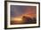 Sunset on the Prairie-Darren White Photography-Framed Giclee Print