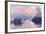 Sunset on the Seine at Lavacourt, Winter Effect-Claude Monet-Framed Premium Giclee Print