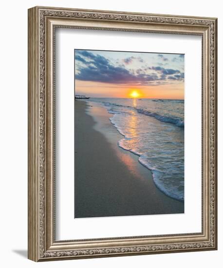 Sunset on the Tropical Island of Gili Trawangan, Gili Islands, Indonesia, Southeast Asia, Asia-Matthew Williams-Ellis-Framed Premium Photographic Print