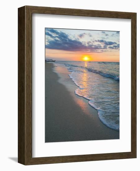 Sunset on the Tropical Island of Gili Trawangan, Gili Islands, Indonesia, Southeast Asia, Asia-Matthew Williams-Ellis-Framed Premium Photographic Print