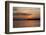 Sunset on the Ucayali River, Amazon Basin of Peru-Mallorie Ostrowitz-Framed Photographic Print