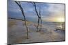 Sunset on the Western Beach of Darss Peninsula-Uwe Steffens-Mounted Photographic Print