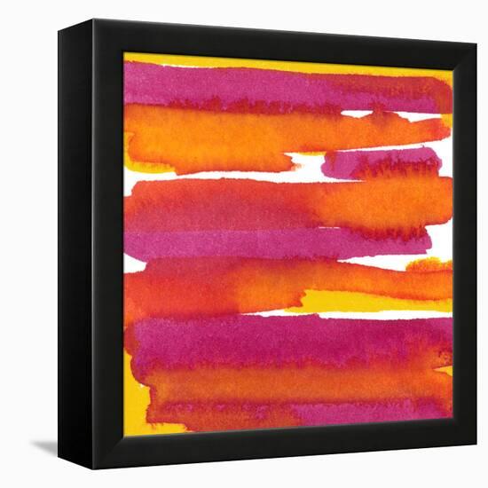 Sunset on Water I-Renee W. Stramel-Framed Stretched Canvas