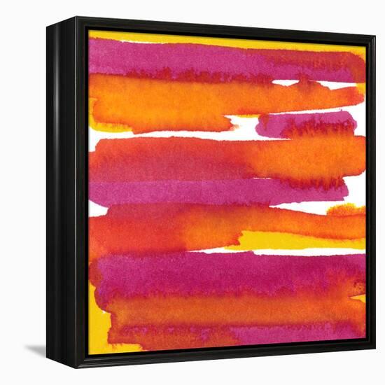 Sunset on Water I-Renee W. Stramel-Framed Stretched Canvas