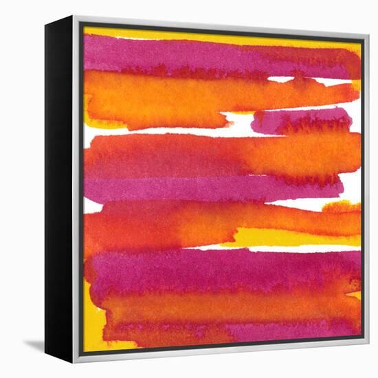 Sunset on Water I-Renee W. Stramel-Framed Stretched Canvas