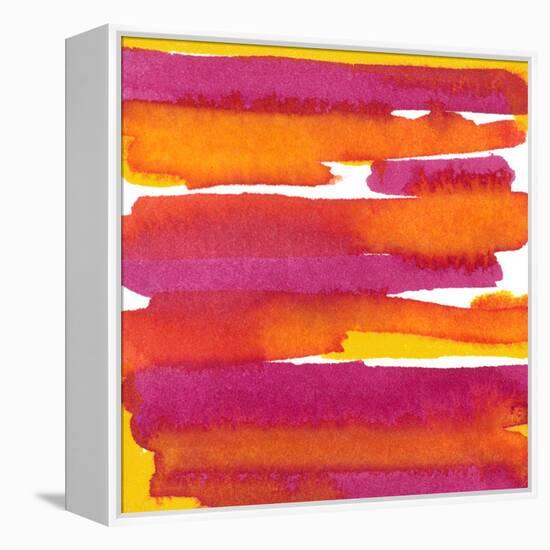 Sunset on Water I-Renee W. Stramel-Framed Stretched Canvas