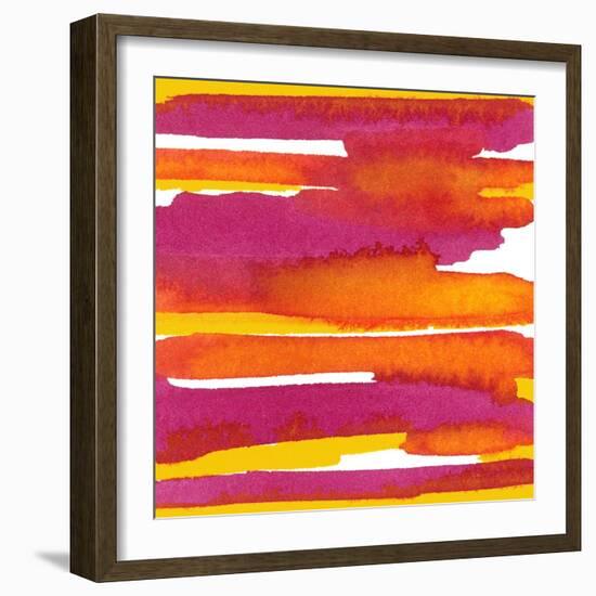 Sunset on Water II-Renee W. Stramel-Framed Art Print