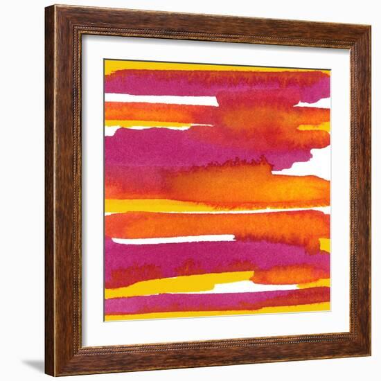 Sunset on Water II-Renee W. Stramel-Framed Art Print