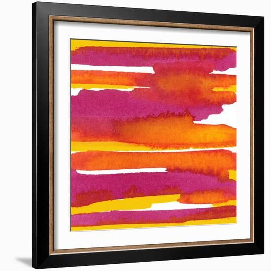 Sunset on Water II-Renee W. Stramel-Framed Art Print