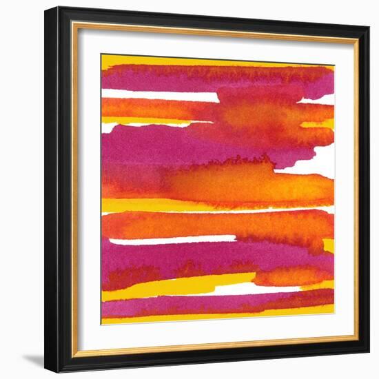 Sunset on Water II-Renee W. Stramel-Framed Art Print