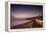 Sunset on Will Rogers Beach and the Pacific Coast Highway-Mark Chivers-Framed Premier Image Canvas