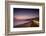 Sunset on Will Rogers Beach and the Pacific Coast Highway-Mark Chivers-Framed Photographic Print