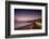 Sunset on Will Rogers Beach and the Pacific Coast Highway-Mark Chivers-Framed Photographic Print