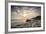 Sunset on Will Rogers Beach, Pacific Palisades, California, United States of America, North America-Mark Chivers-Framed Photographic Print