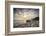 Sunset on Will Rogers Beach, Pacific Palisades, California, United States of America, North America-Mark Chivers-Framed Photographic Print