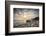 Sunset on Will Rogers Beach, Pacific Palisades, California, United States of America, North America-Mark Chivers-Framed Photographic Print
