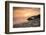 Sunset on Will Rogers Beach, Pacific Palisades, California, United States of America, North America-Mark Chivers-Framed Photographic Print