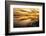 Sunset over a Wetland-DLILLC-Framed Photographic Print