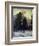 Sunset over a Winter Landscape, circa 1902-Abram Efimovich Arkhipov-Framed Giclee Print