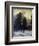 Sunset over a Winter Landscape, circa 1902-Abram Efimovich Arkhipov-Framed Giclee Print