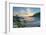 Sunset over Atlantic, Combesgate Beach-John Guidi-Framed Photographic Print