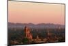 Sunset over Bagan-Jon Hicks-Mounted Photographic Print