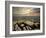 Sunset over Baslow, Curbar Edge, Peak District National Park, Derbyshire, England, United Kingdom, -Chris Hepburn-Framed Photographic Print