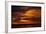 Sunset over Chobe River, Chobe Safari Lodge, Kasane, Botswana, Africa-David Wall-Framed Photographic Print