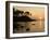 Sunset over Colomb Beach, Palolem, Goa, India, Asia-Stuart Black-Framed Photographic Print