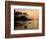 Sunset over Colomb Beach, Palolem, Goa, India, Asia-Stuart Black-Framed Photographic Print