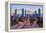 Sunset over downtown Atlanta, Georgia, USA-Panoramic Images-Framed Premier Image Canvas