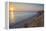 Sunset over Duck Harbor Beach in Wellfleet, Massachusetts. Cape Cod-Jerry and Marcy Monkman-Framed Premier Image Canvas