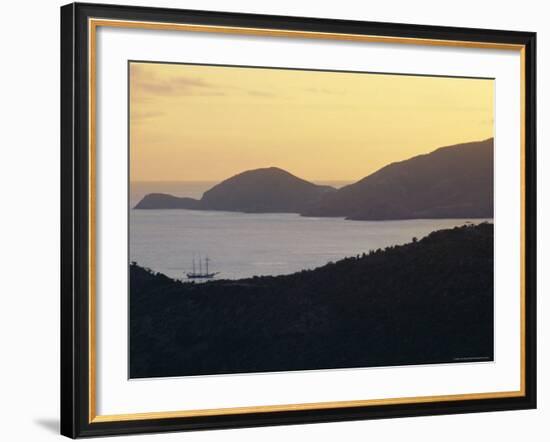 Sunset Over English Harbour, Shirley Heights, Antigua-J P De Manne-Framed Photographic Print