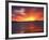 Sunset over Farmington Bay, Great Salt Lake, Utah, USA-Scott T^ Smith-Framed Photographic Print