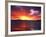 Sunset over Farmington Bay, Utah, USA-Scott T. Smith-Framed Photographic Print