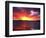 Sunset over Farmington Bay, Utah, USA-Scott T. Smith-Framed Photographic Print