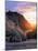Sunset Over Granite Rock and Alpine Lakes, Goat Rocks, Cascades, Washington State, USA-Aaron McCoy-Mounted Photographic Print