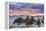 Sunset over Great Sand Dunes National Park-Howie Garber-Framed Premier Image Canvas