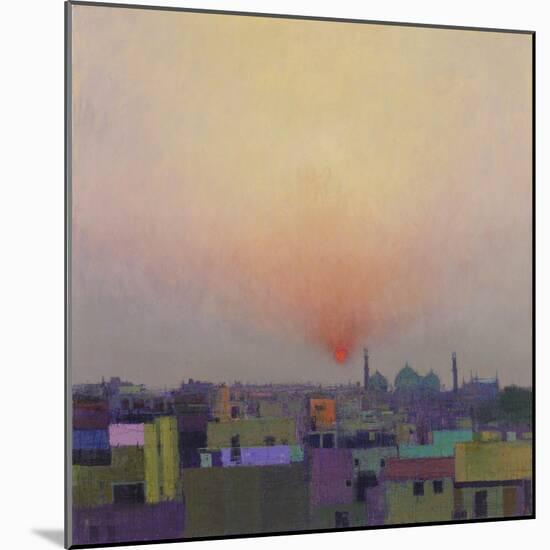 Sunset over Jama Masjid, Delhi II-Andrew Gifford-Mounted Giclee Print