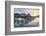 Sunset over Kintla and Kinnerly Peaks seen from Boulder Peak. Glacier National Park-Alan Majchrowicz-Framed Photographic Print