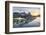 Sunset over Kintla and Kinnerly Peaks seen from Boulder Peak. Glacier National Park-Alan Majchrowicz-Framed Photographic Print