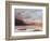 Sunset Over Lake Leman, 1874-Gustave Courbet-Framed Giclee Print