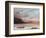 Sunset Over Lake Leman, 1874-Gustave Courbet-Framed Giclee Print