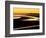 Sunset over Luskentyre Bay, at Low Tide, West Coast of South Harris, Outer Hebrides, Scotland, UK-Patrick Dieudonne-Framed Photographic Print