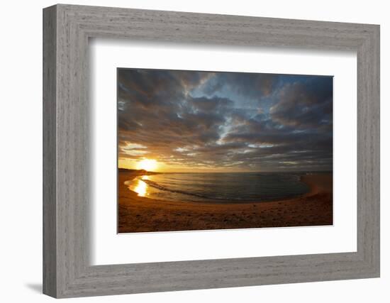 Sunset over Meadow Beach, Cape Cod National Seashore, Massachusetts-Jerry & Marcy Monkman-Framed Photographic Print