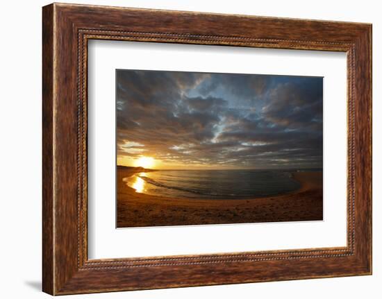 Sunset over Meadow Beach, Cape Cod National Seashore, Massachusetts-Jerry & Marcy Monkman-Framed Photographic Print