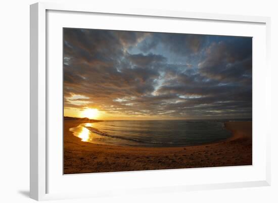 Sunset over Meadow Beach, Cape Cod National Seashore, Massachusetts-Jerry & Marcy Monkman-Framed Photographic Print