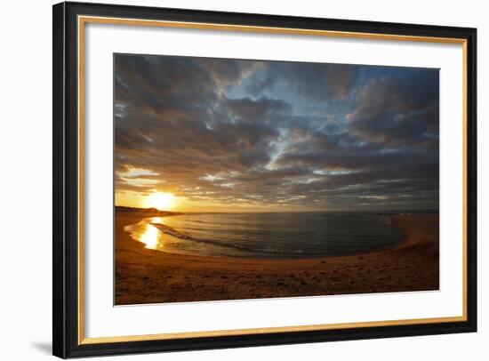 Sunset over Meadow Beach, Cape Cod National Seashore, Massachusetts-Jerry & Marcy Monkman-Framed Photographic Print