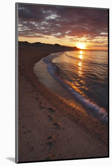 Sunset over Meadow Beach, Cape Cod National Seashore, Massachusetts-Jerry & Marcy Monkman-Mounted Photographic Print