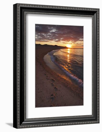 Sunset over Meadow Beach, Cape Cod National Seashore, Massachusetts-Jerry & Marcy Monkman-Framed Photographic Print